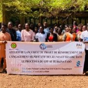 Projet : Le GFF à l’initiative d’une plateforme réunissant les jeunes et les OSC au Burkina Faso